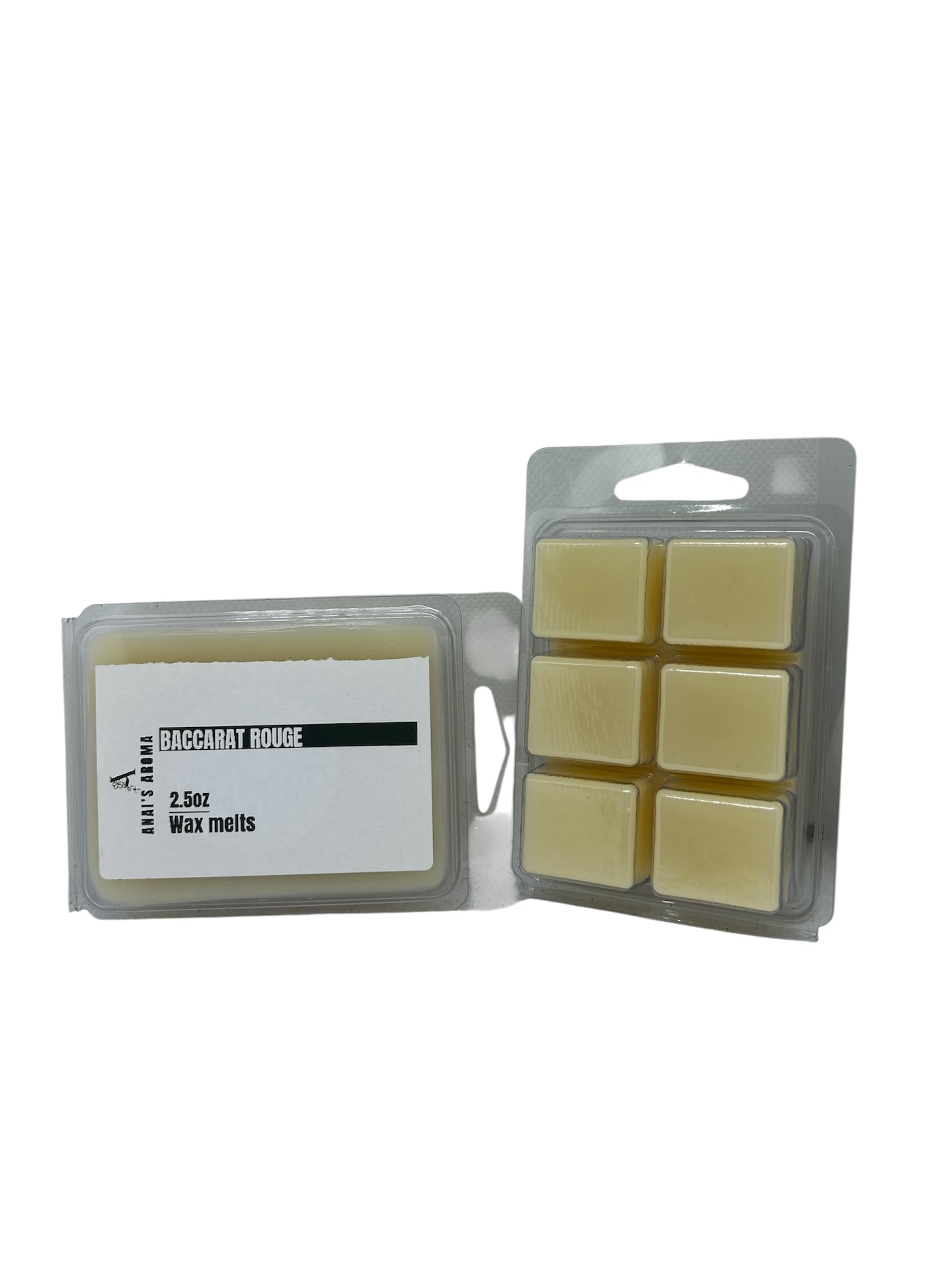 ANAI'S AROMA BACCARAT ROUGE 2.5oz Wax Melts 2pack Long Lasting Soy Blend