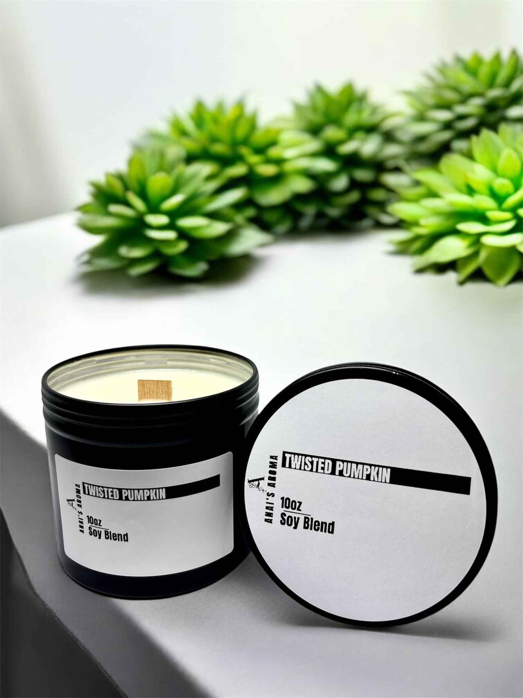 Twisted Pumpkin Soy Candle – Spiced Pumpkin & Brown Sugar