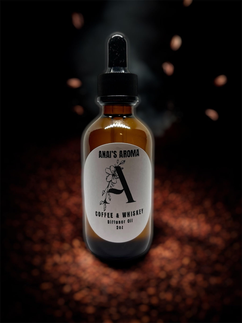 Anai's Aroma Coffee & Whiskey Diffuser Fragrance Oil, 2 oz