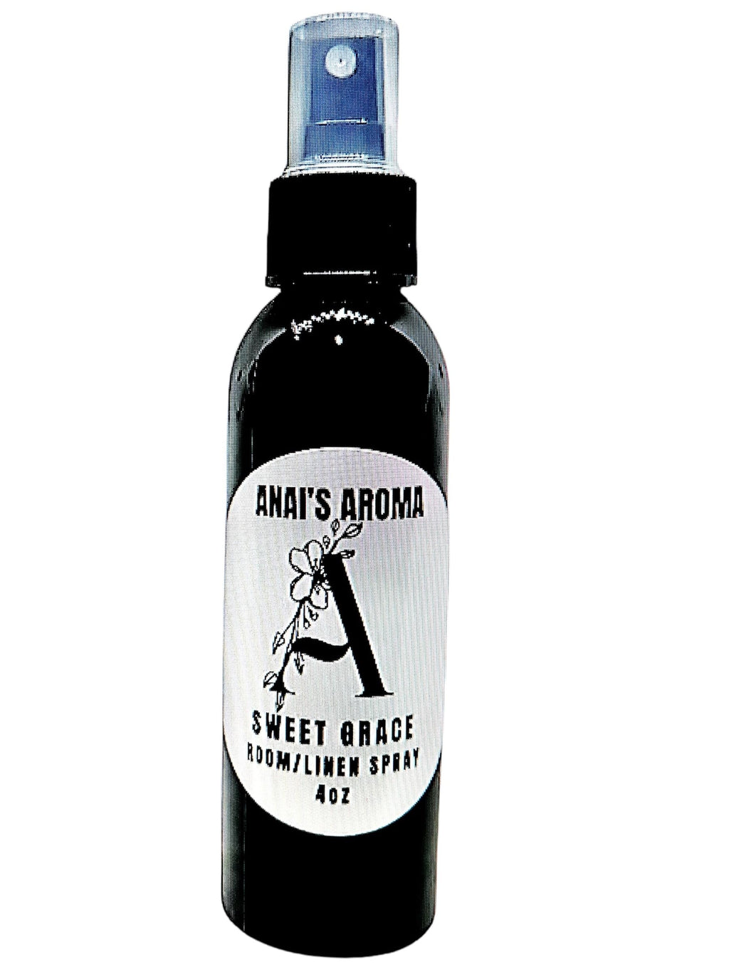 ANAI'S Aroma Sweet Grace Room and Linen Spray Long Last Scent, Odor Eliminator, Air Freshener, Refresh Fabric, Car, Restroom, Bedding, Travel Size 4oz