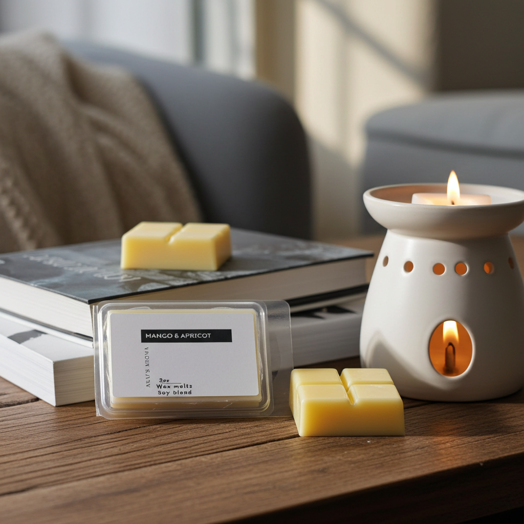 Mango & Apricot Wax Melts – Sweet Tropical Fruit