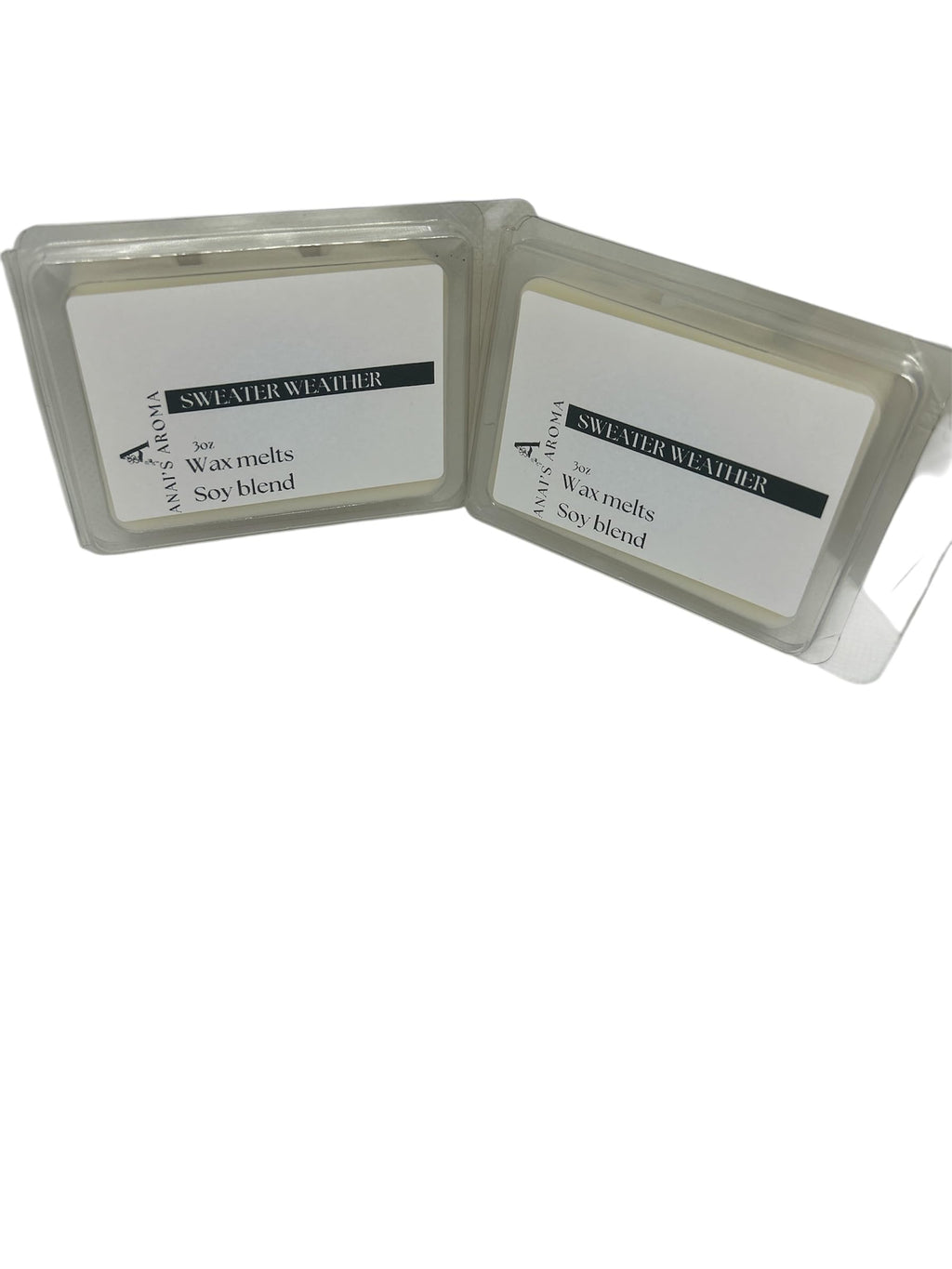 ANAI'S AROMA SWEATER WEATHER 2.5oz Wax Melts 2pack Long Lasting Soy Blend