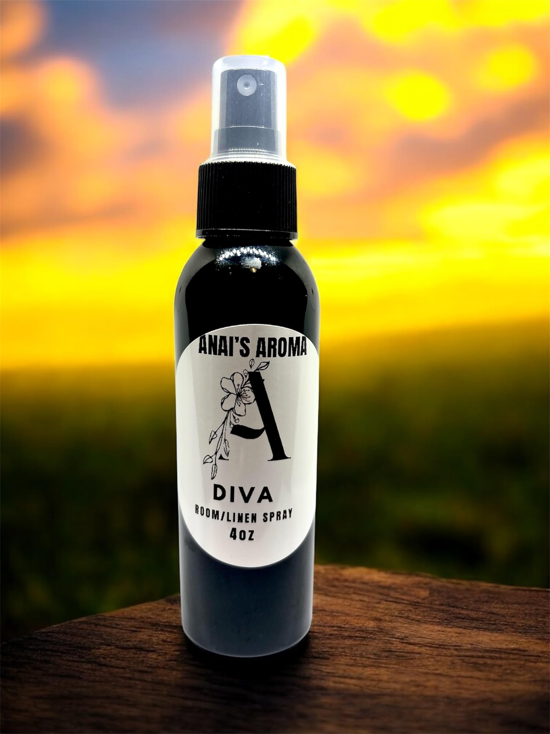 ANAI'S AROMA Diva Room and Linen Spray, 4oz