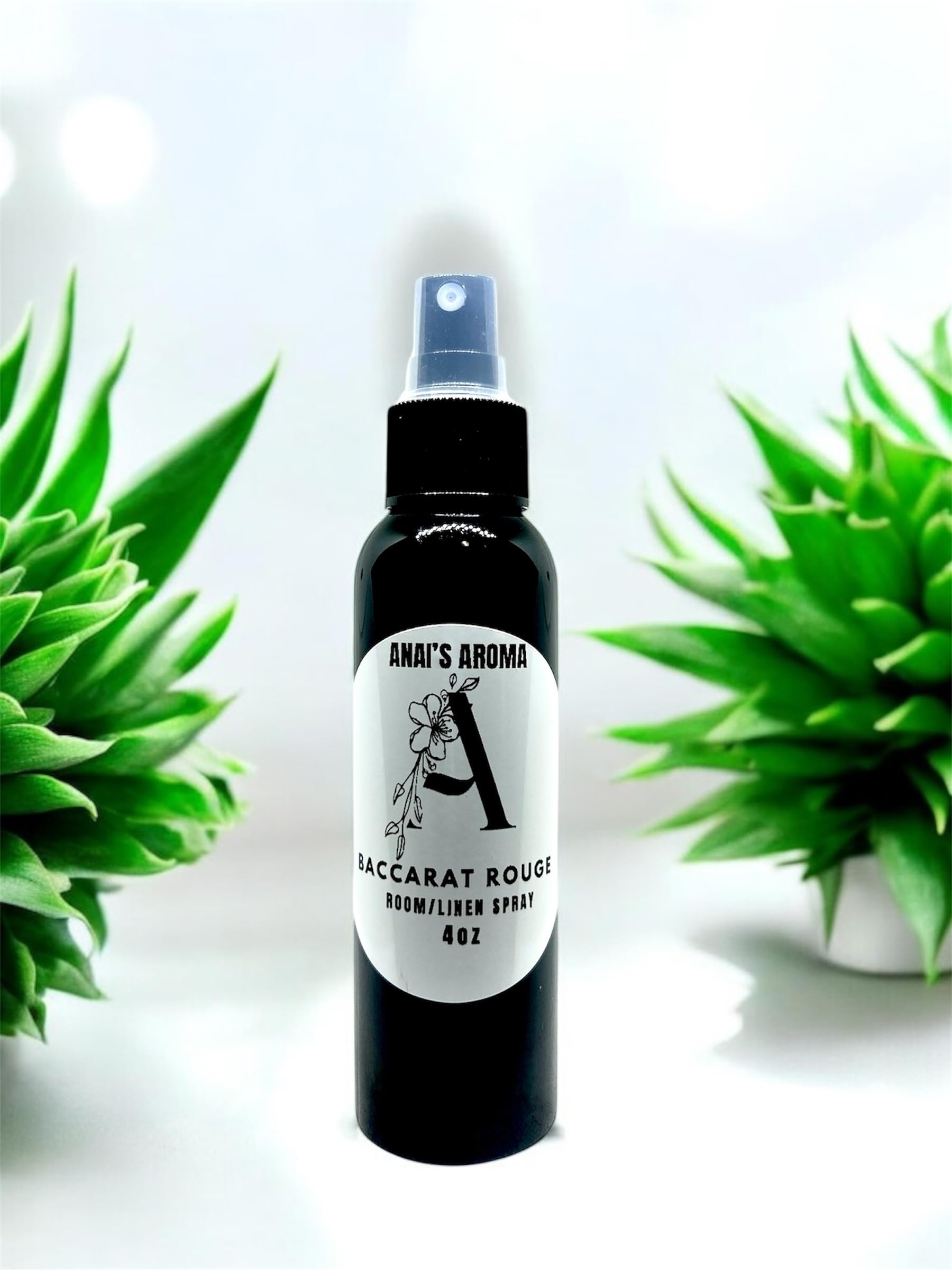 ANAI'S Aroma Baccarat Rouge Inspired Room Spray Home Fragrance,Fabric Deodorizer,Odor Eliminator, Air Freshener,Refresh Fabric, Car,Restroom,Bedding,Travel Size 4oz