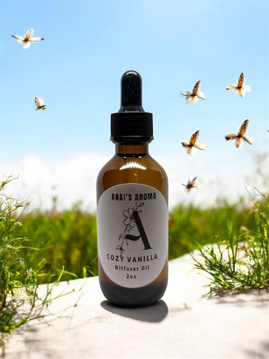 ANAI'S AROMA Cozy Vanilla Diffuser Fragrance Oil, 2 oz