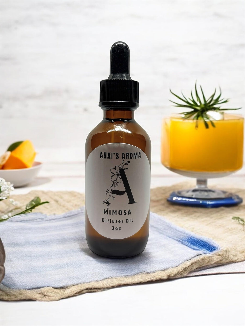 ANAI'S AROMA Mimosa Diffuser Fragrance Oil, 2oz