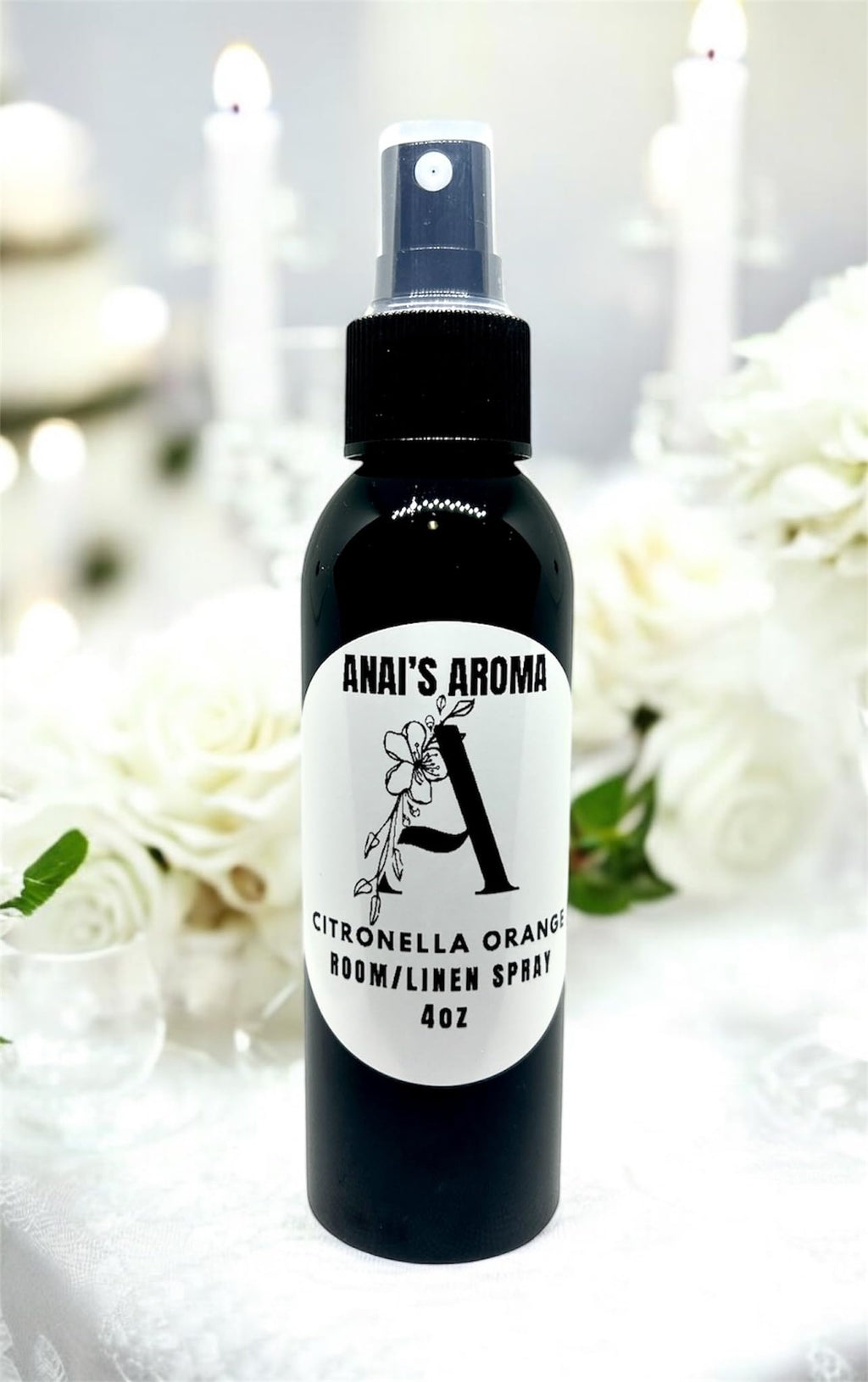 Anai's Aroma Citronella Room and Linen Spray, 4oz