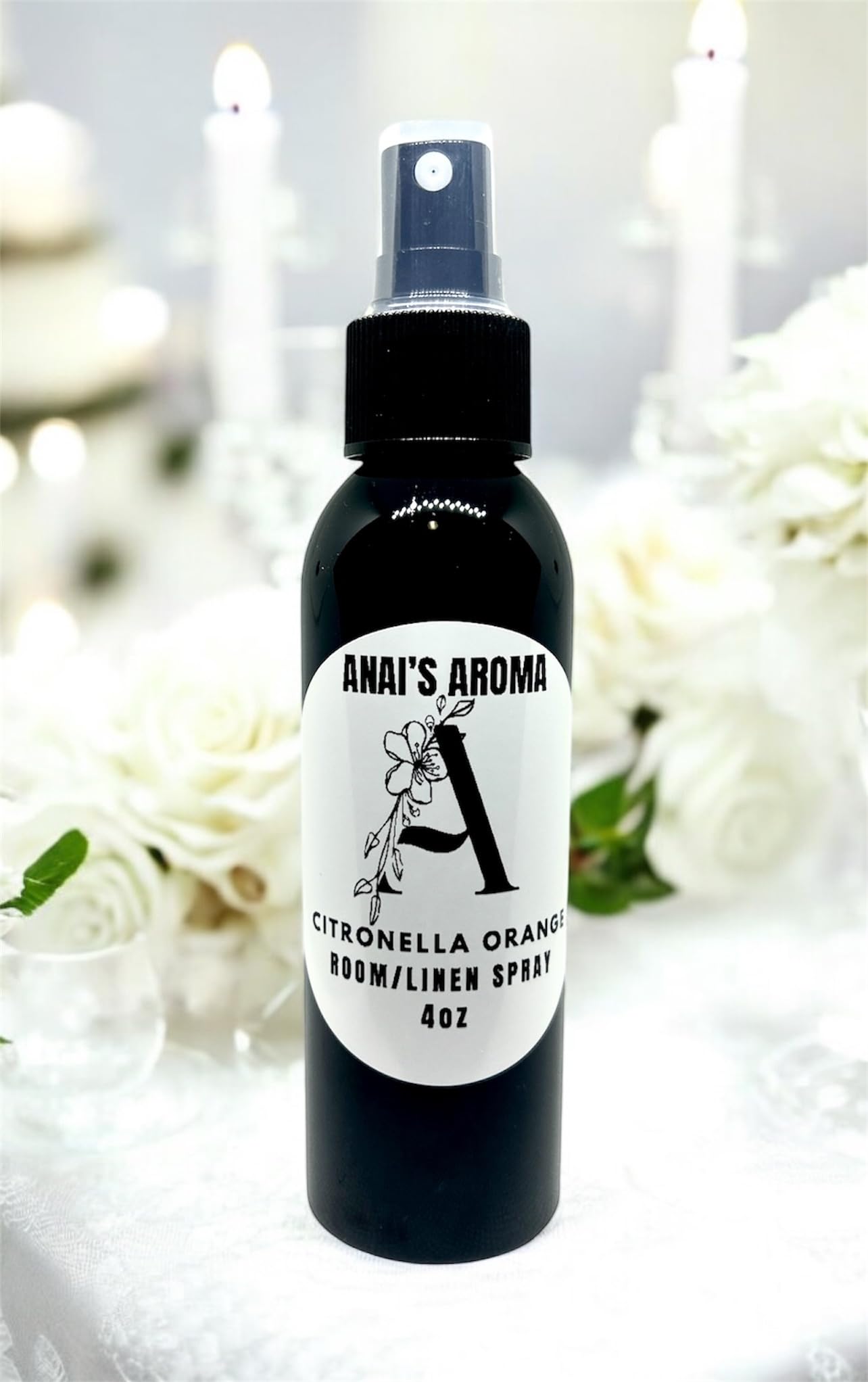 Anai's Aroma Citronella Room and Linen Spray, 4oz