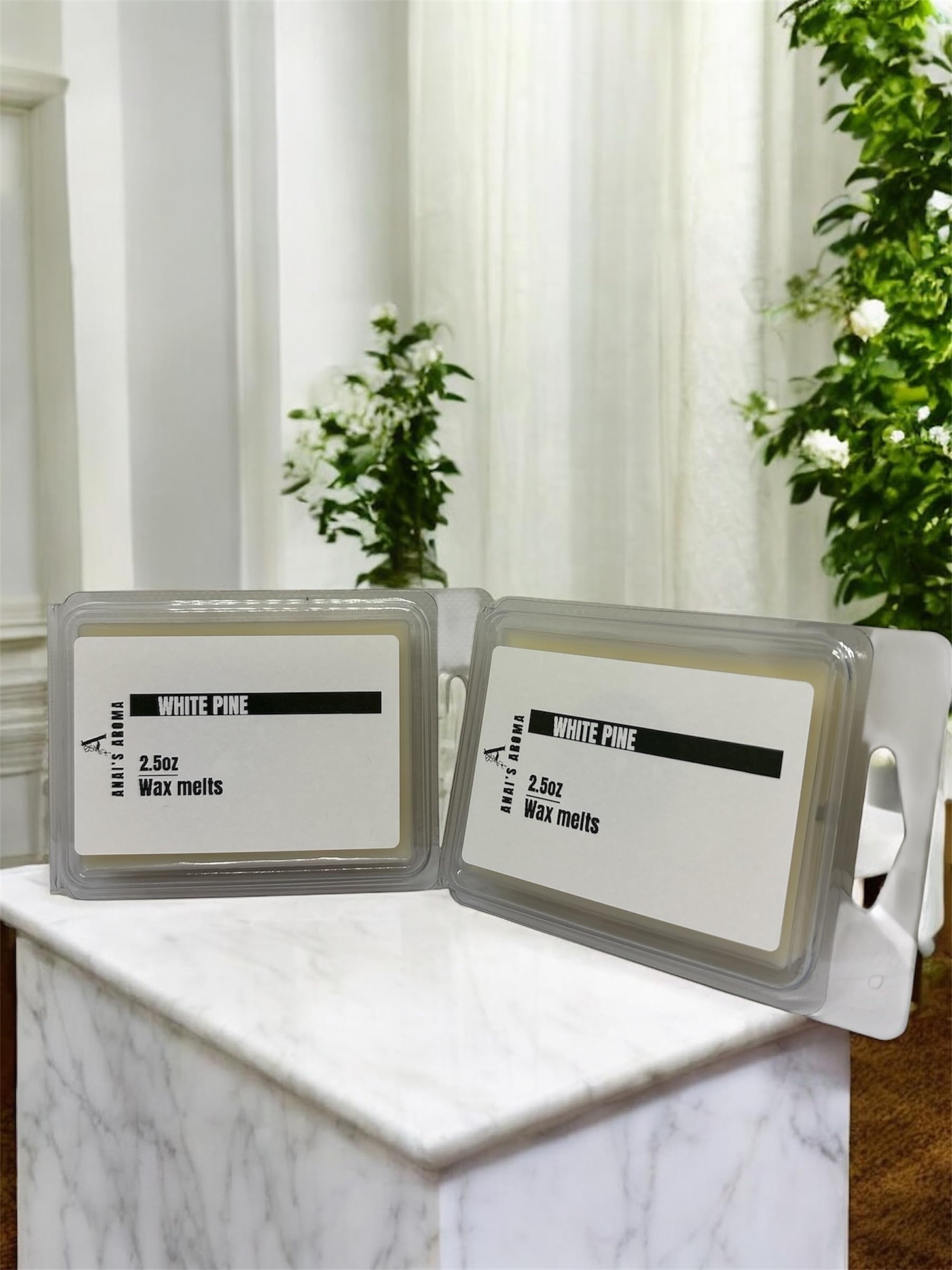 ANAI'S AROMA White Pine Highly Scented Scented Wax Melts, 2.5oz 2pack