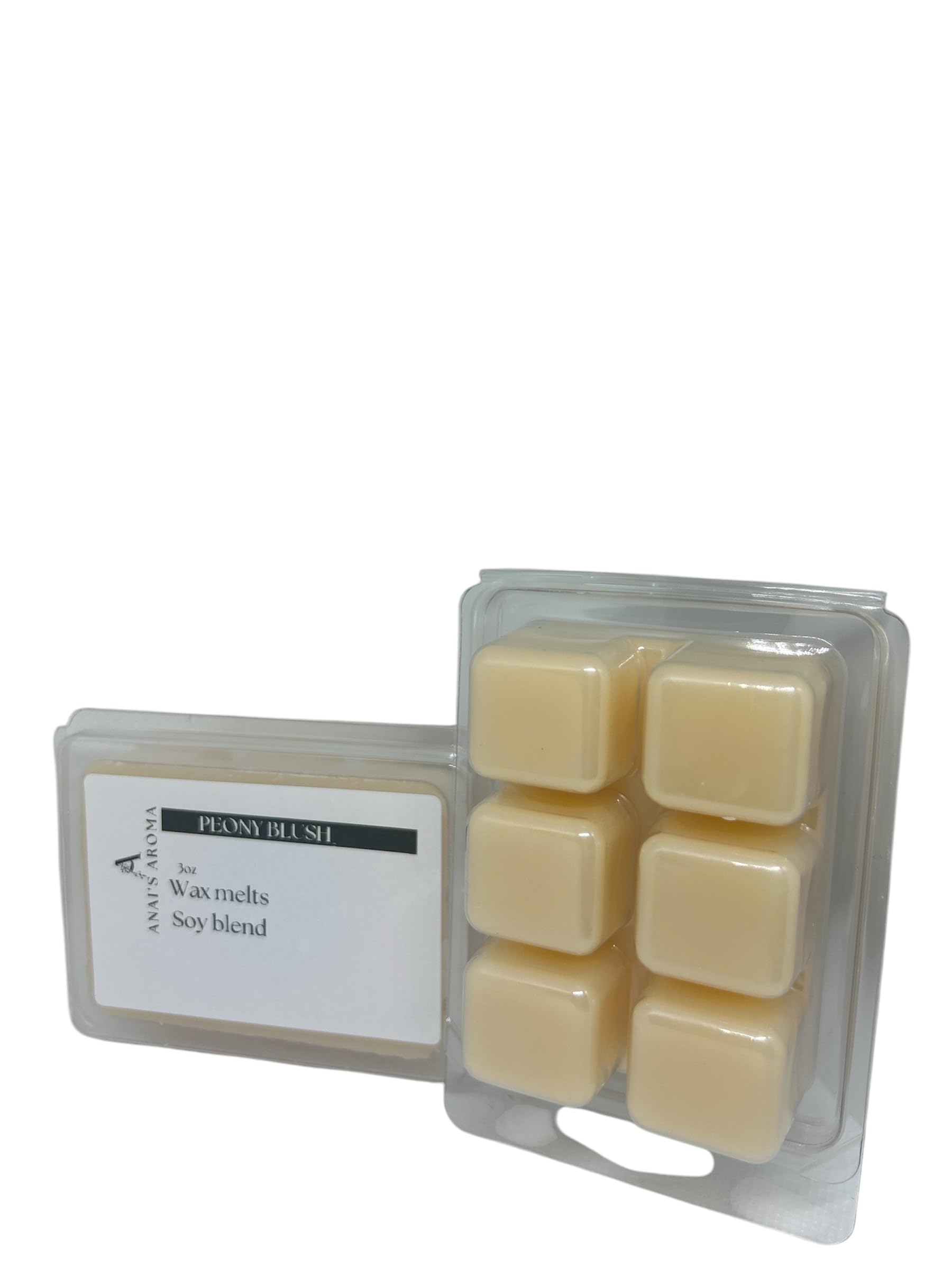 ANAI'S AROMA PEONY BLUSH 2.5oz Wax Melts for wax warmer, 2pack Long lasting soy blend