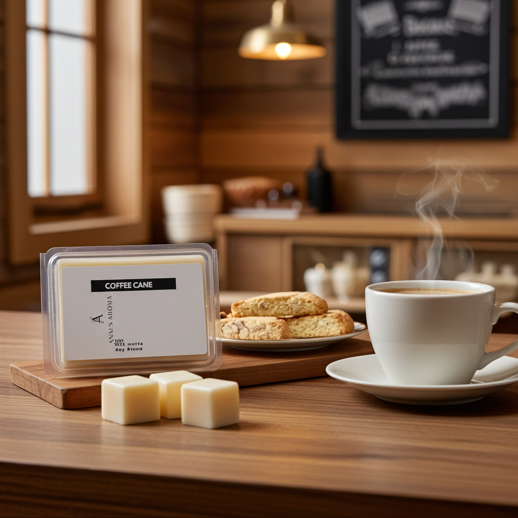 Coffee Cane Wax Melts – Sweet Roasted Coffee & Vanilla