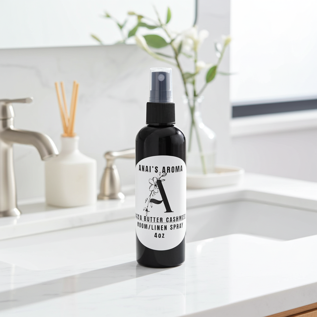 Cocoa Butter Cashmere Room & Linen Spray – Creamy Warm Cashmere