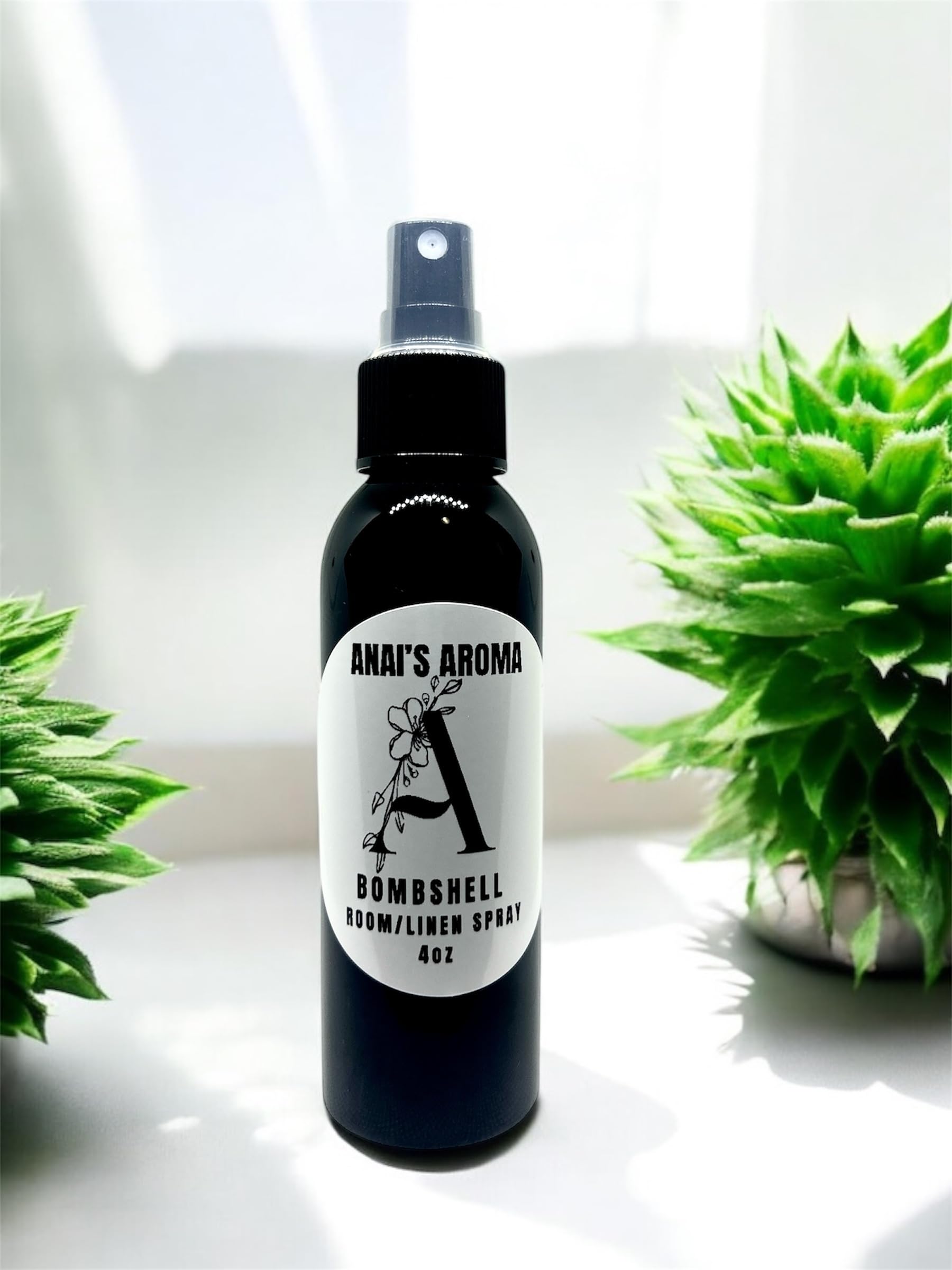 ANAI'S Aroma Marrakesh Room and Linen Spray, Long Last Scent, Odor Eliminator, Air Freshener, Refresh Fabric, Car, Restroom, Bedding, Travel Size 4oz