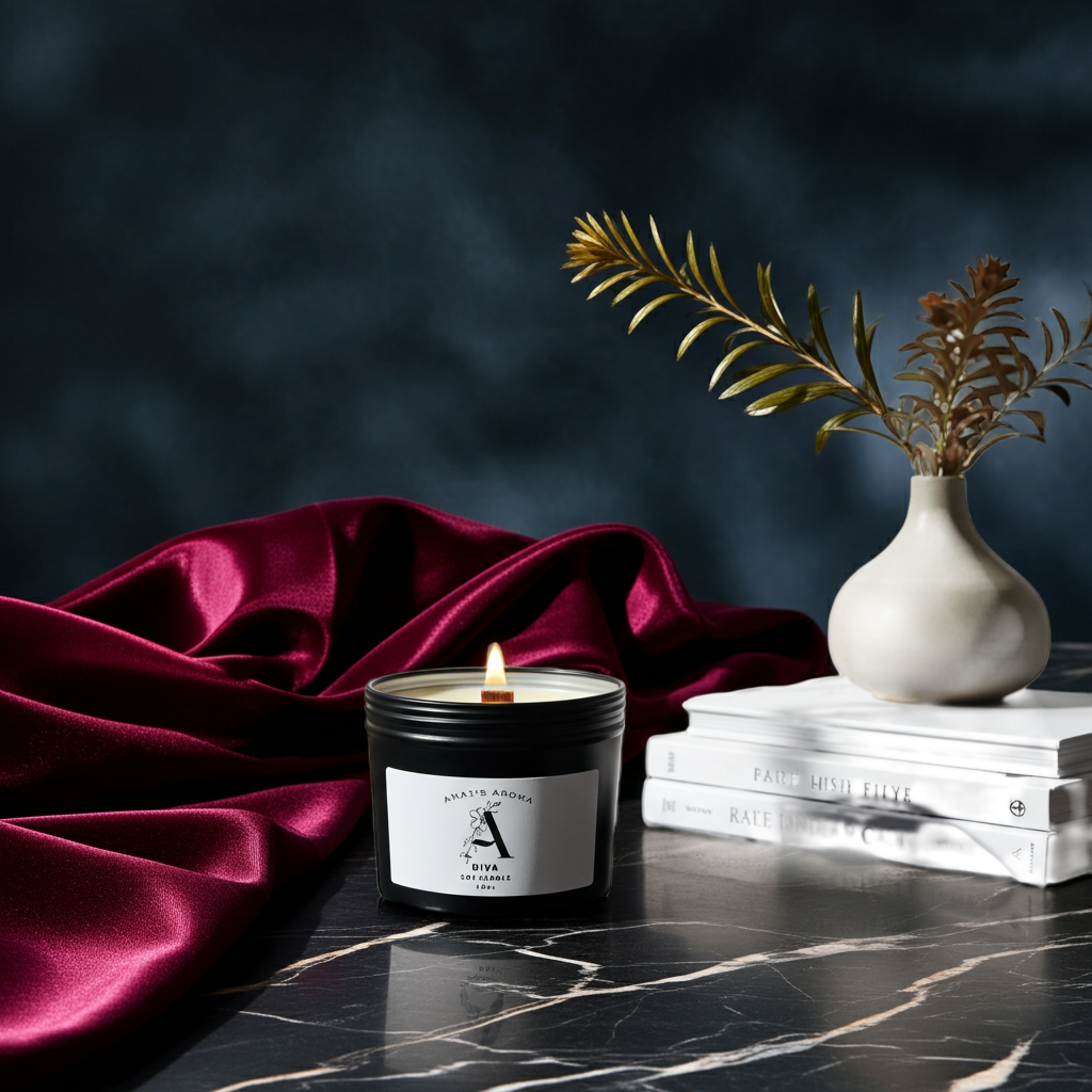 Diva Soy Blend Candle – Bold Floral Musk