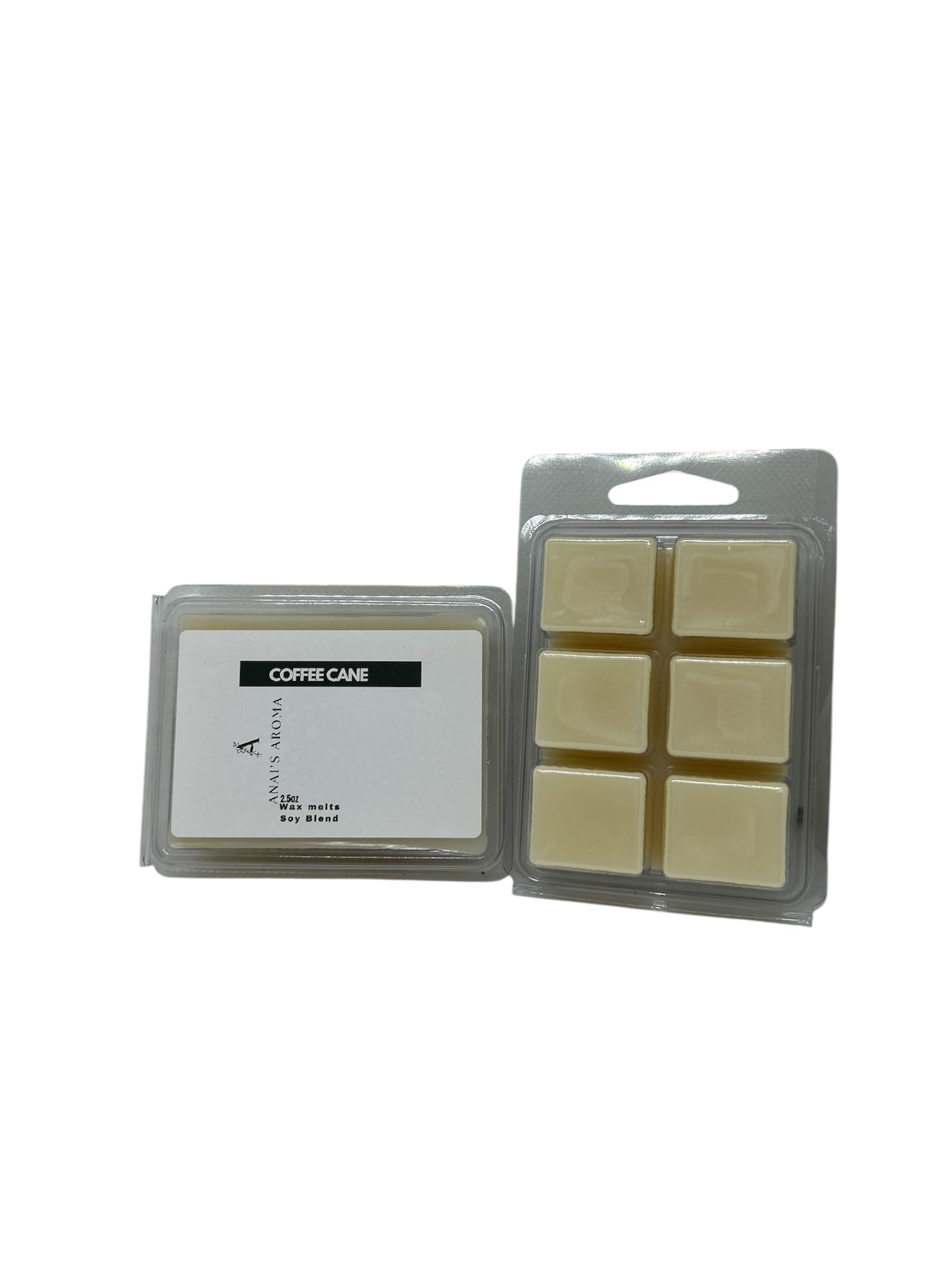 ANAI'S Aroma Coffee Cane Scented Soy Wax Melts, 2.5 oz 2 Pack