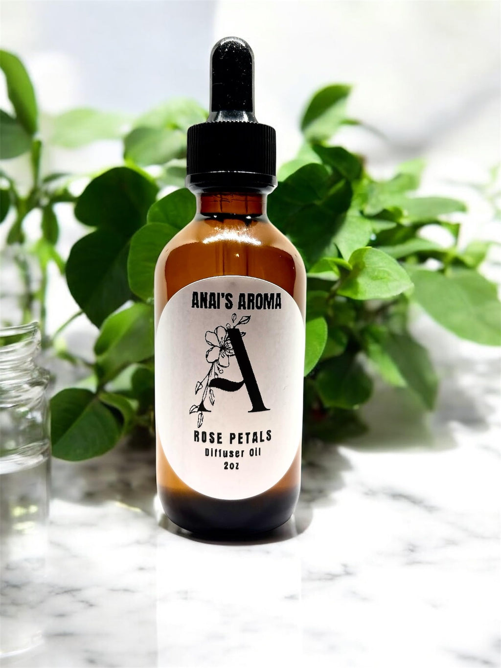 Anai's Aroma Rose Petals Diffuser Fragrance Oil, 2 oz