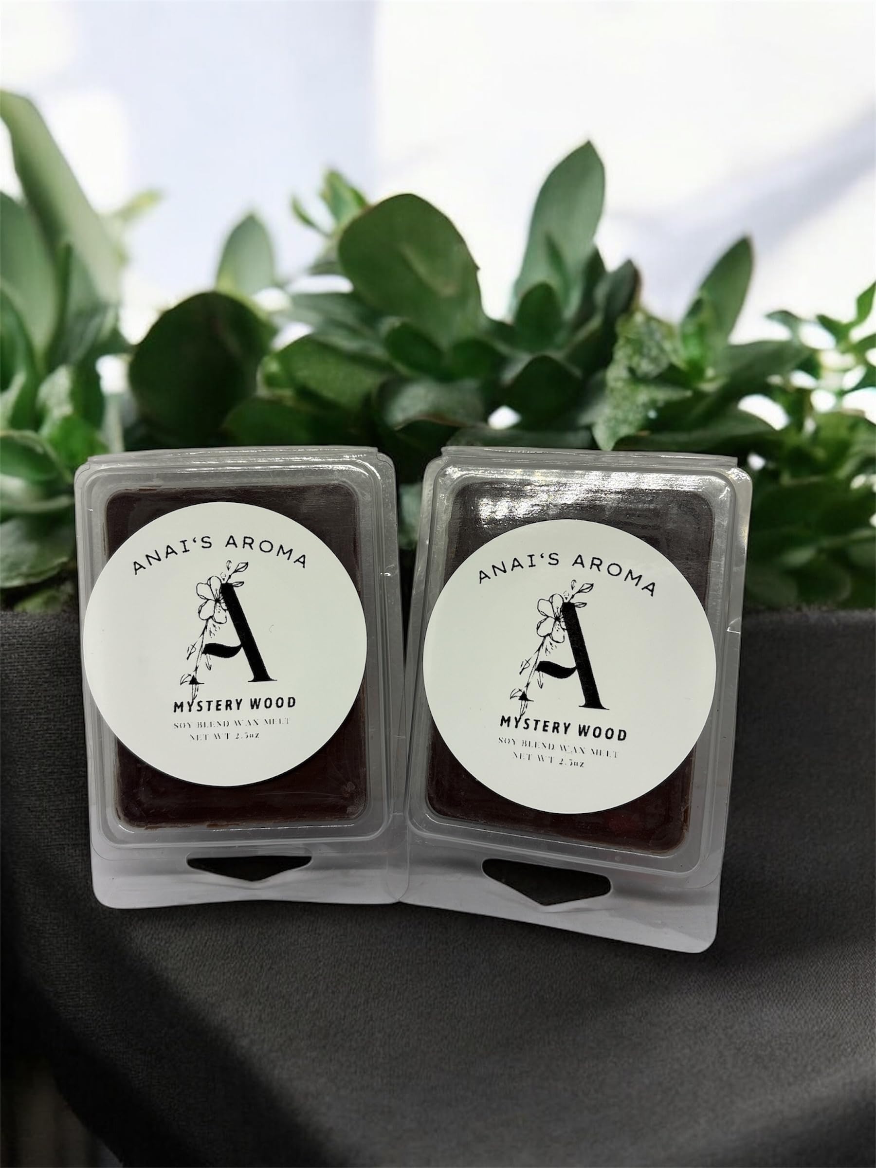 ANAI'S AROMA MYSTERY WOOD 2.5oz Wax Melts 2pack Long Lasting Soy Blend