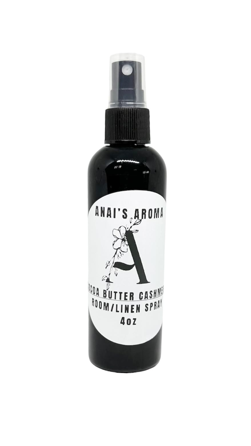ANAI'S AROMA Room/Linen Spray Scented Home Fragrance, Long lasting Bold Scent, Odor Eliminator, Air Freshener, Refresh Fabric, Car, Restroom, 4oz