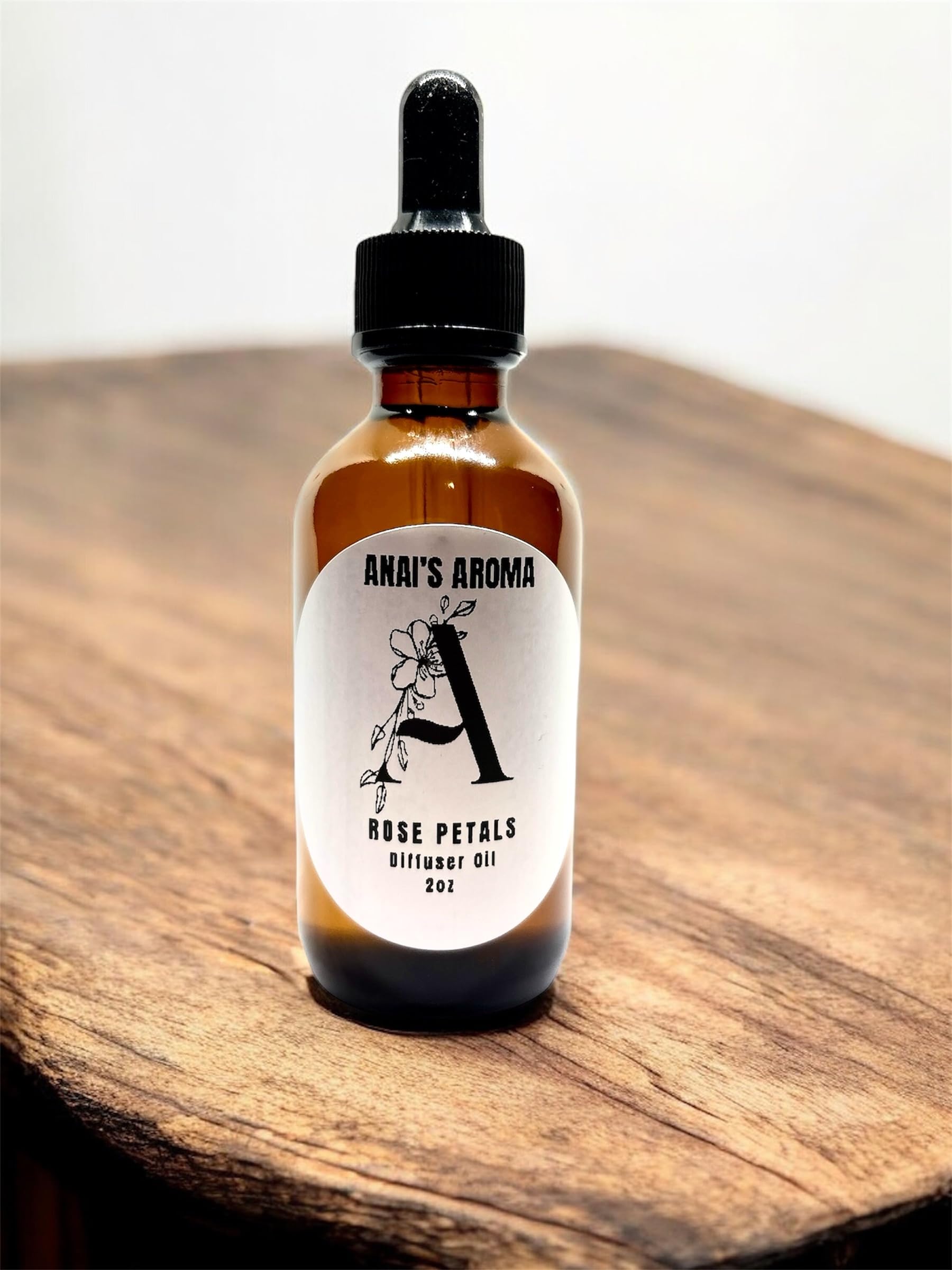 Anai's Aroma Rose Petals Diffuser Fragrance Oil, 2 oz