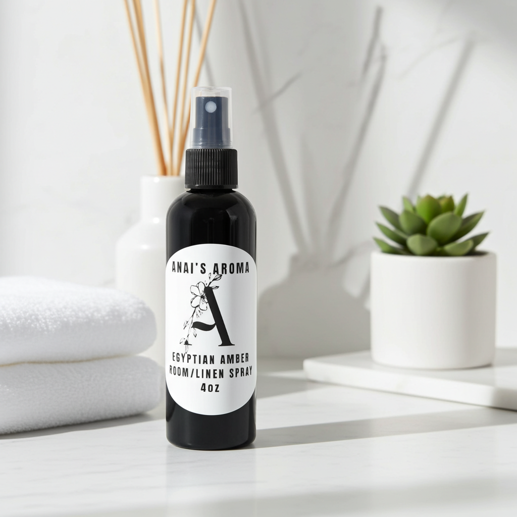 Egyptian Amber Room & Linen Spray – Rich Warm Amber