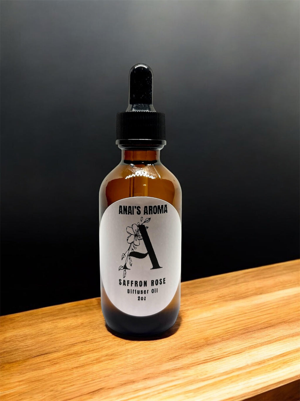 Anai's Aroma Saffron Rose Diffuser Fragrance Oil, 2 oz