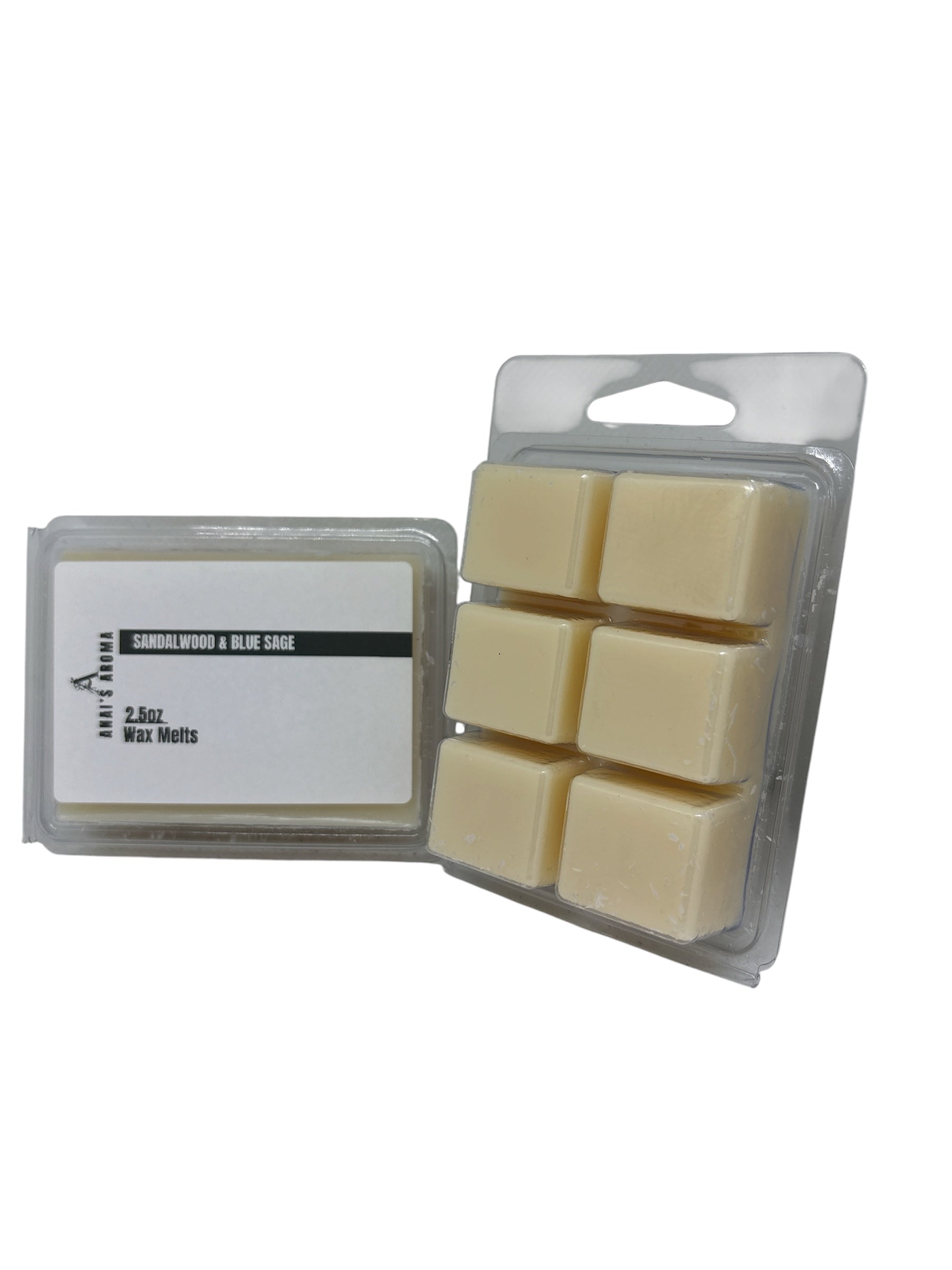 Blue Sage & Sandalwood Wax Melts – Warm Earthy Sage