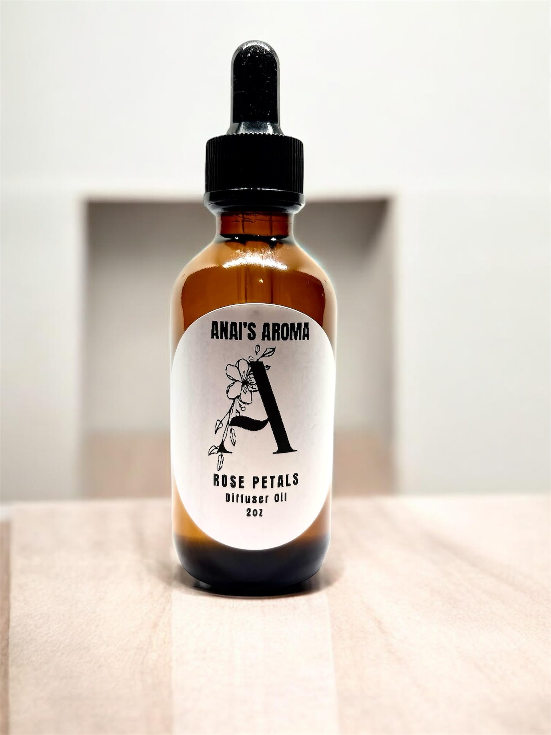 Anai's Aroma Rose Petals Diffuser Fragrance Oil, 2 oz