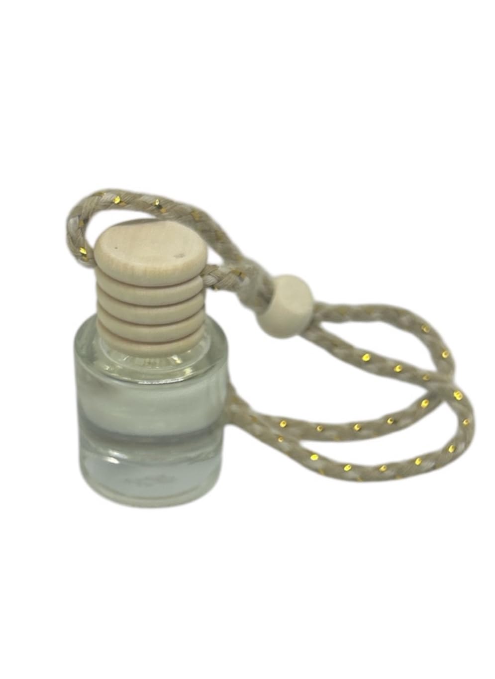 ANAI'S AROMA MAHOGANY TEAKWOOD HANGING CAR FRESHENER DIFFUSER OIL