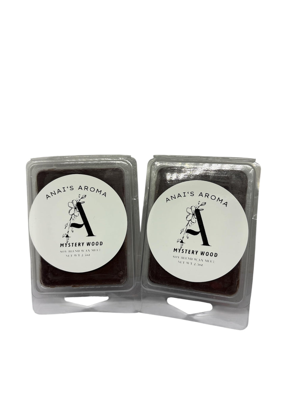 ANAI'S AROMA MYSTERY WOOD 2.5oz Wax Melts 2pack Long Lasting Soy Blend