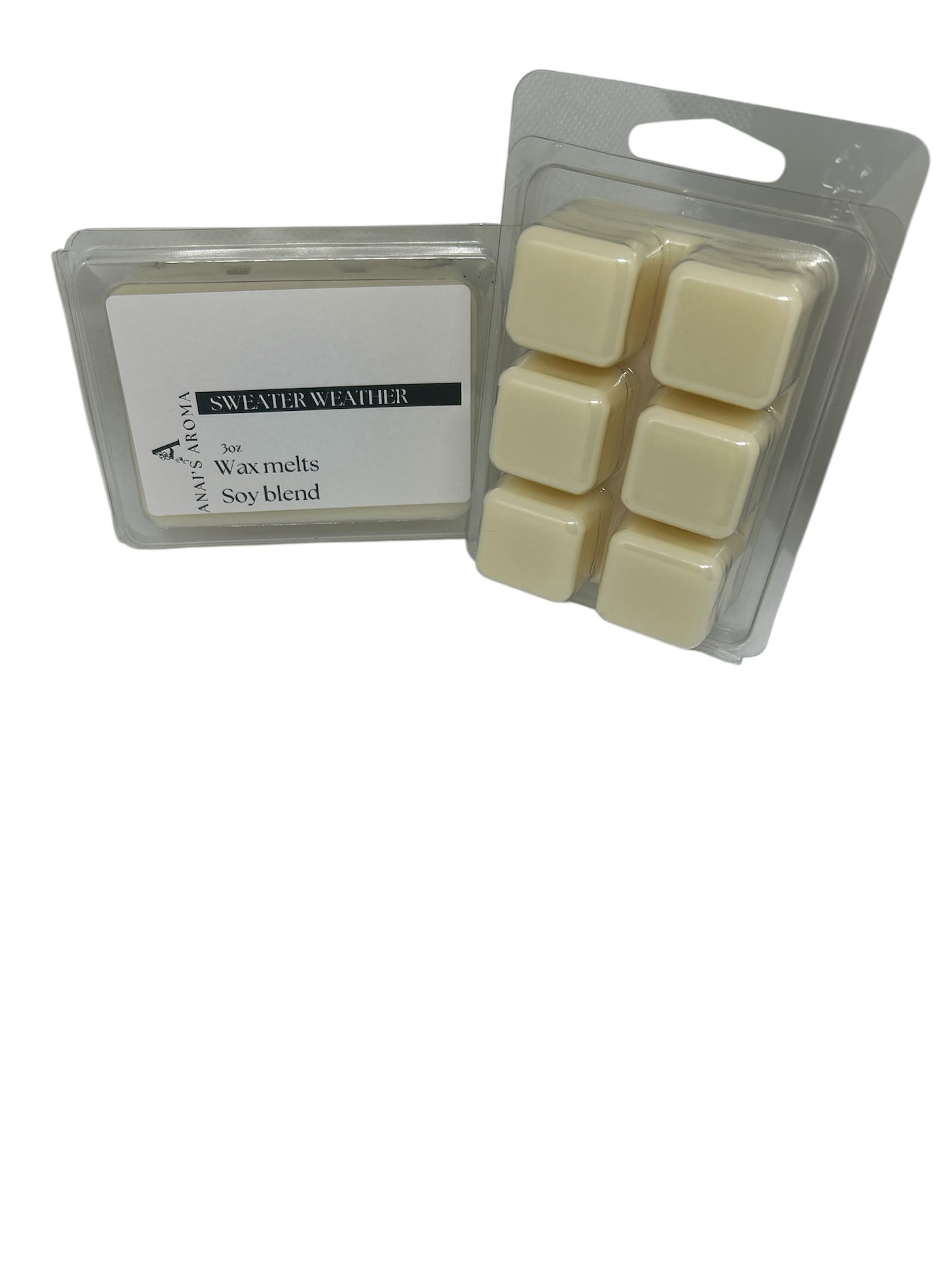 ANAI'S AROMA SWEATER WEATHER 2.5oz Wax Melts 2pack Long Lasting Soy Blend