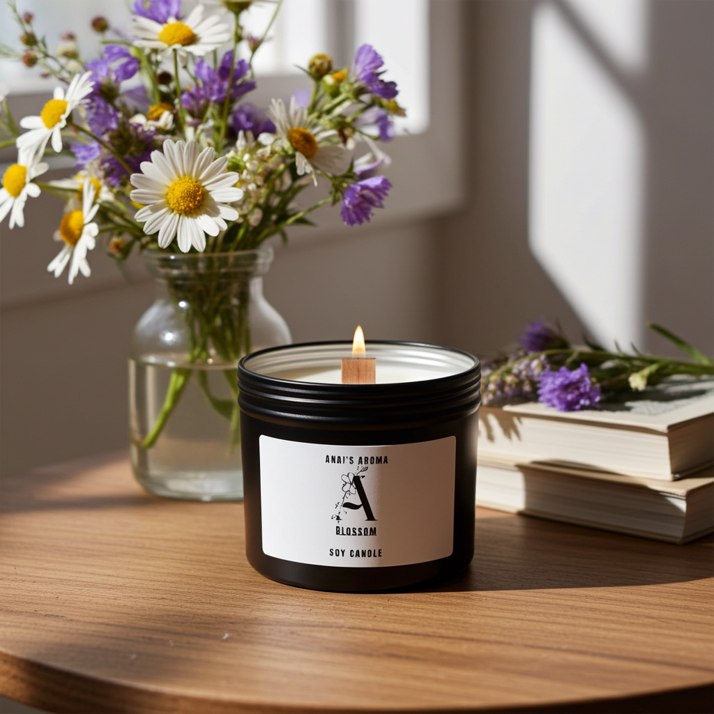 Blossom Soy Candle – Fresh Spring Florals