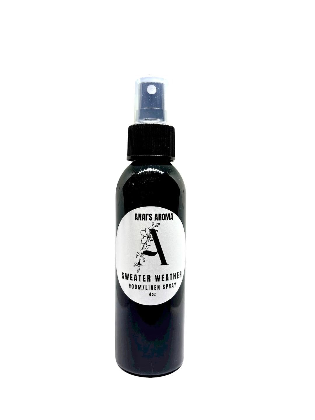 Anai's Aroma Sweater Weather Room and Linen Spray, 4 fl oz, Palo Santo Patchouli Scent