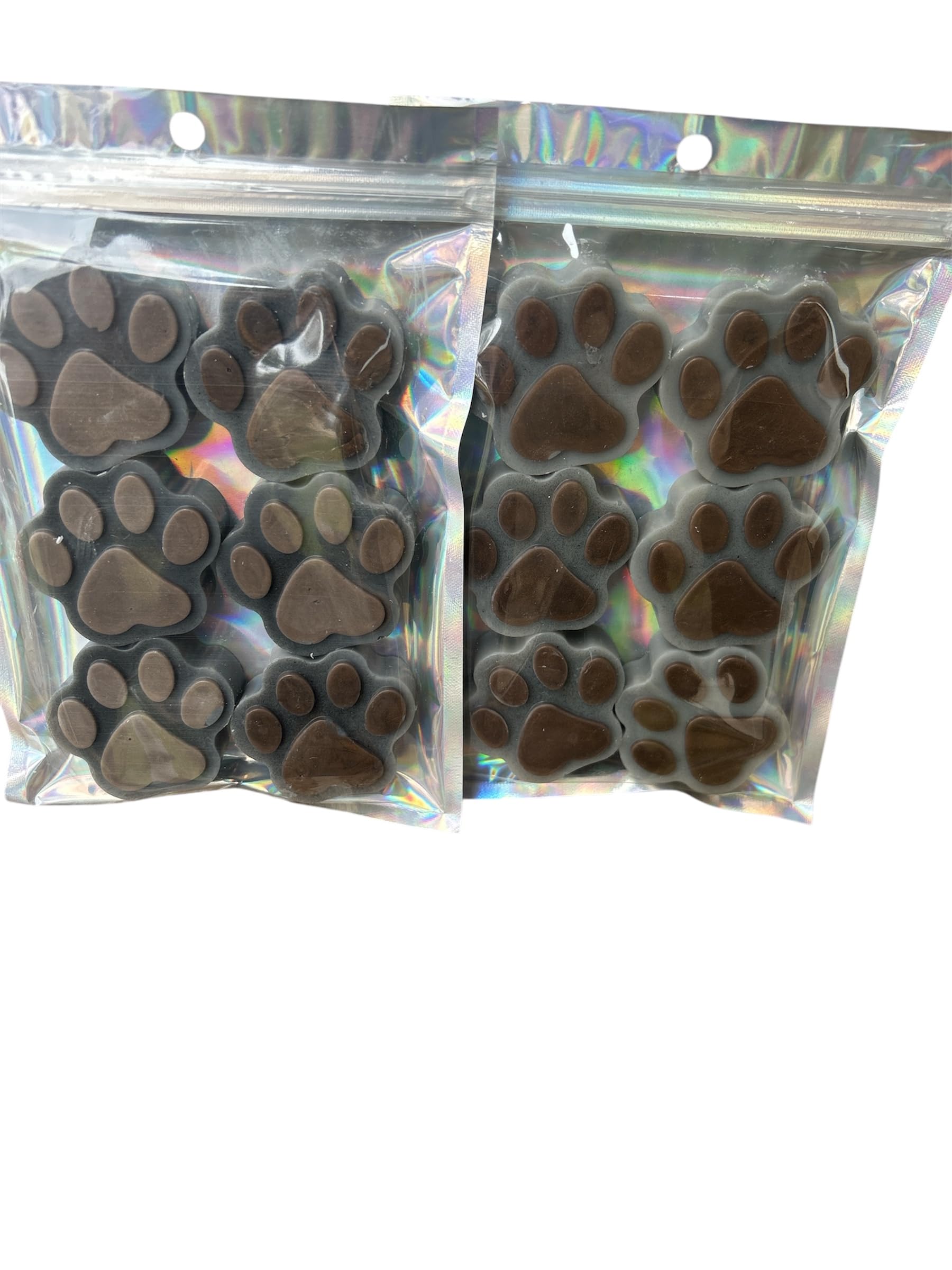 ANAI'S AROMA *(1) LEMON VERBANA* (1) LAUNDRY DAY* 5.3oz each Decorative Dog paw highly scented wax melts