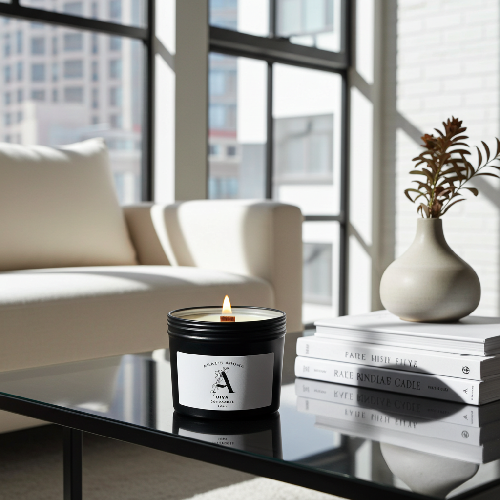 Diva Soy Candle – Bold Floral Musk