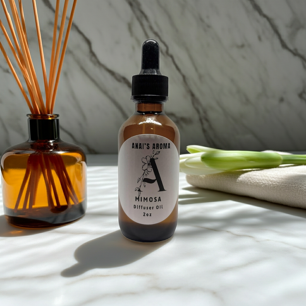 Mimosa Diffuser Oil – Bright Citrus Floral