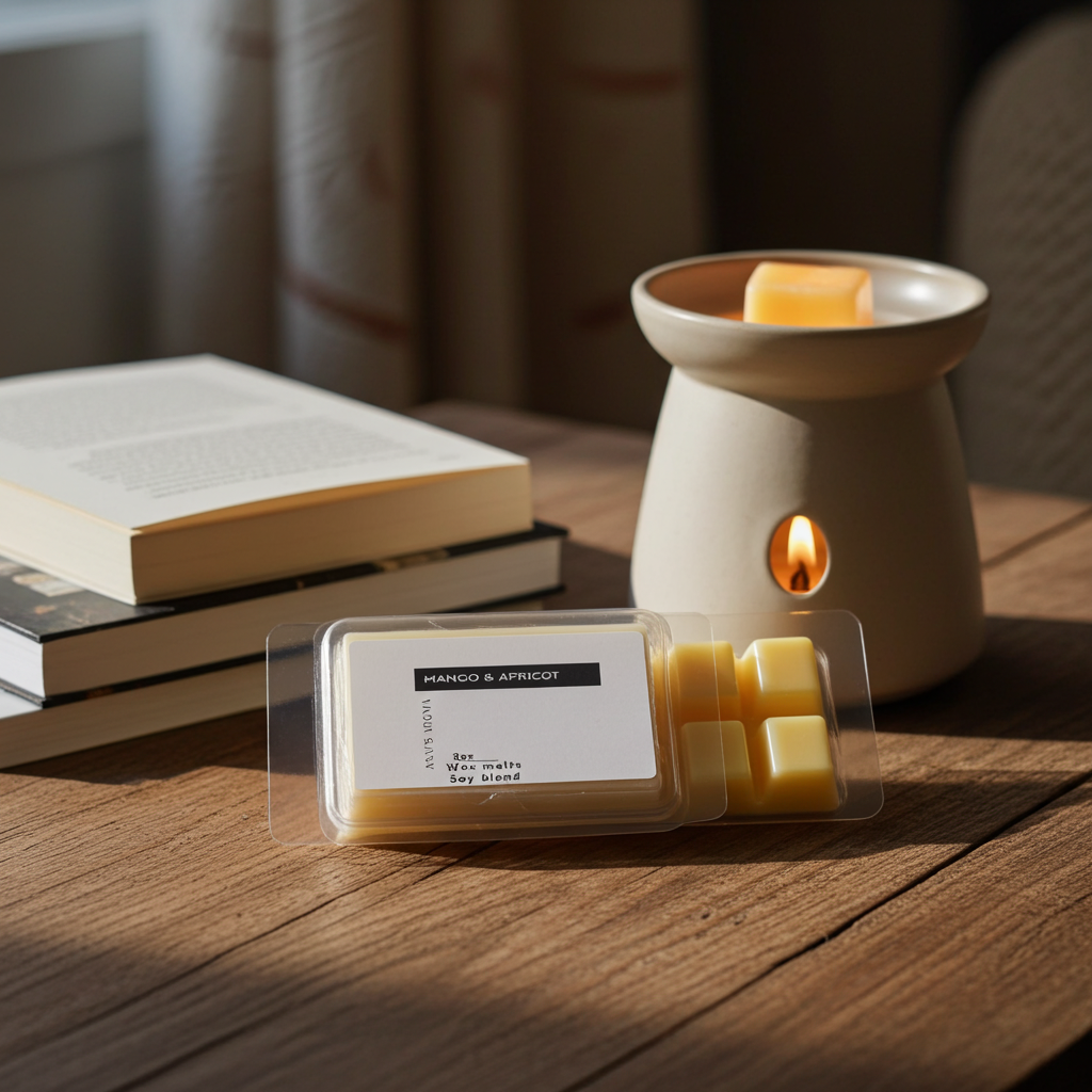 Mango & Apricot Wax Melts – Sweet Tropical Fruit