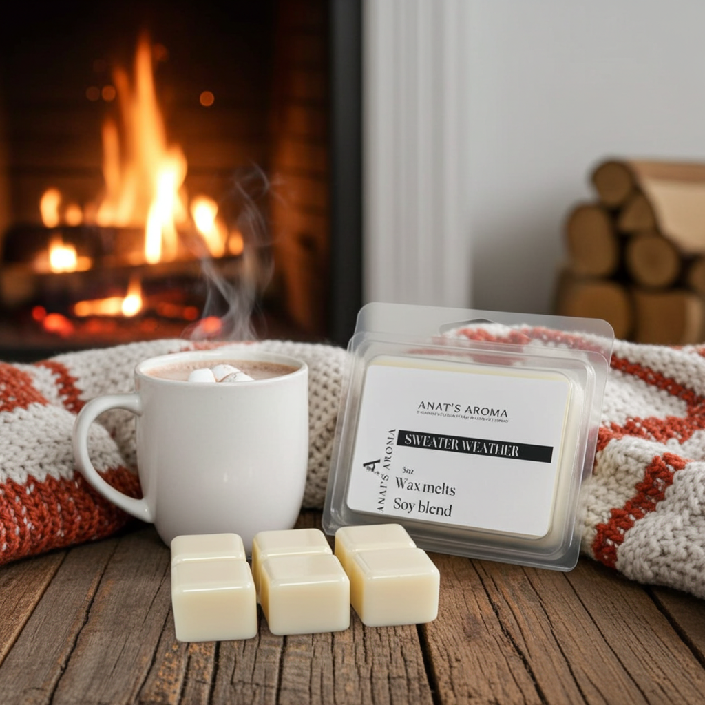 Sweater Weather Wax Melts – Cozy Autumn Spice