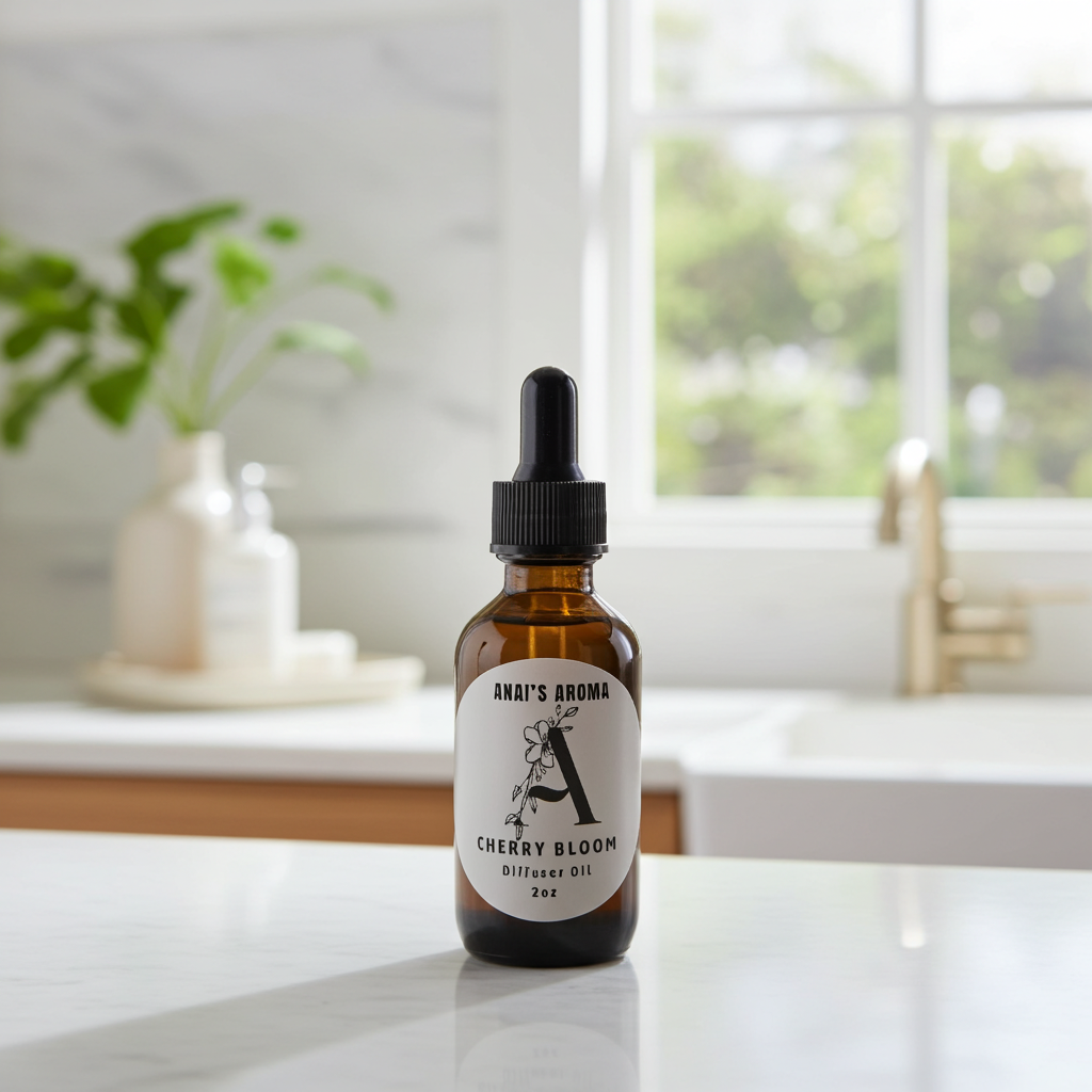 Cherry Bloom Diffuser Oil – Sweet Cherry & Fresh Florals